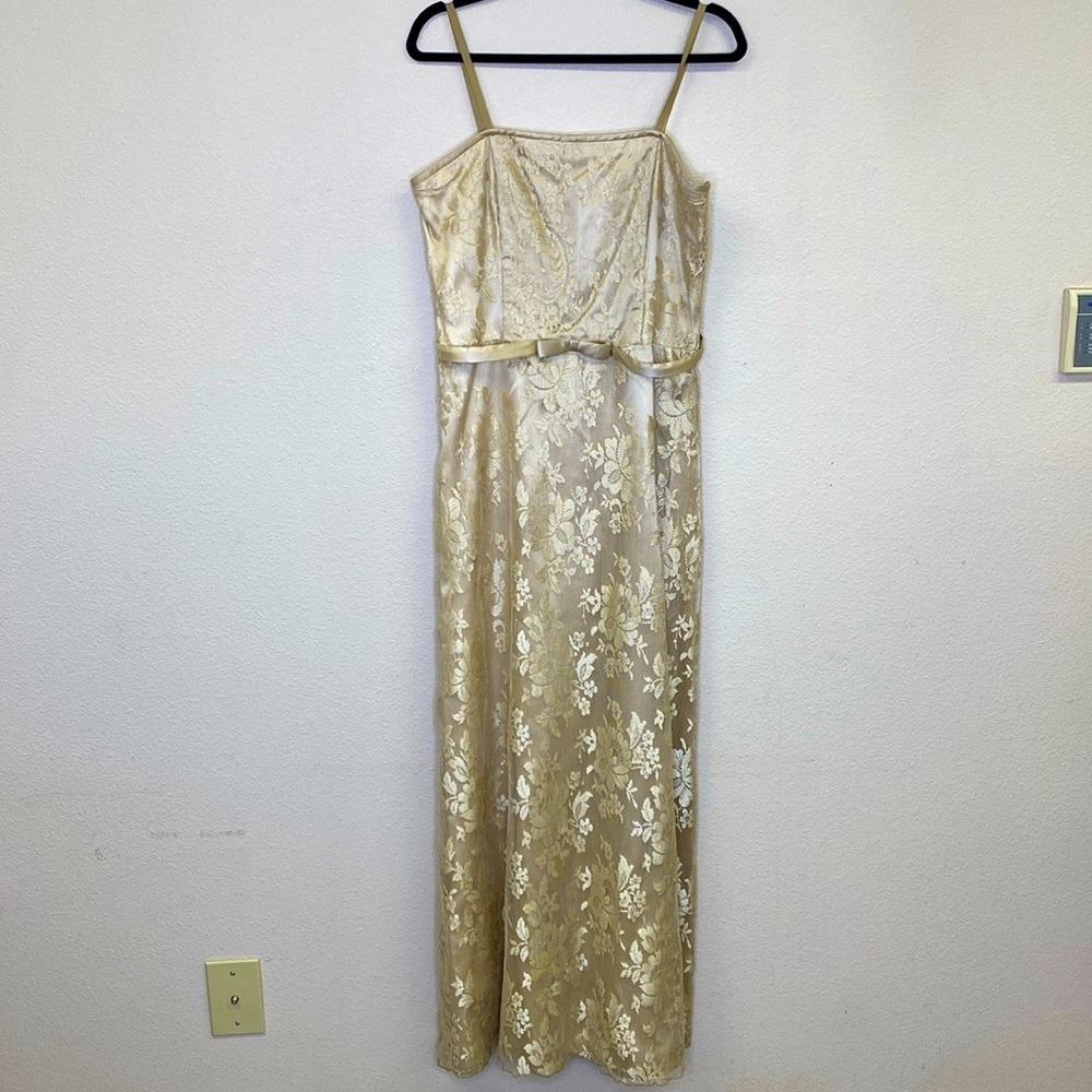 Jessica McClintock Vintage Lace Evening Gown Size 12